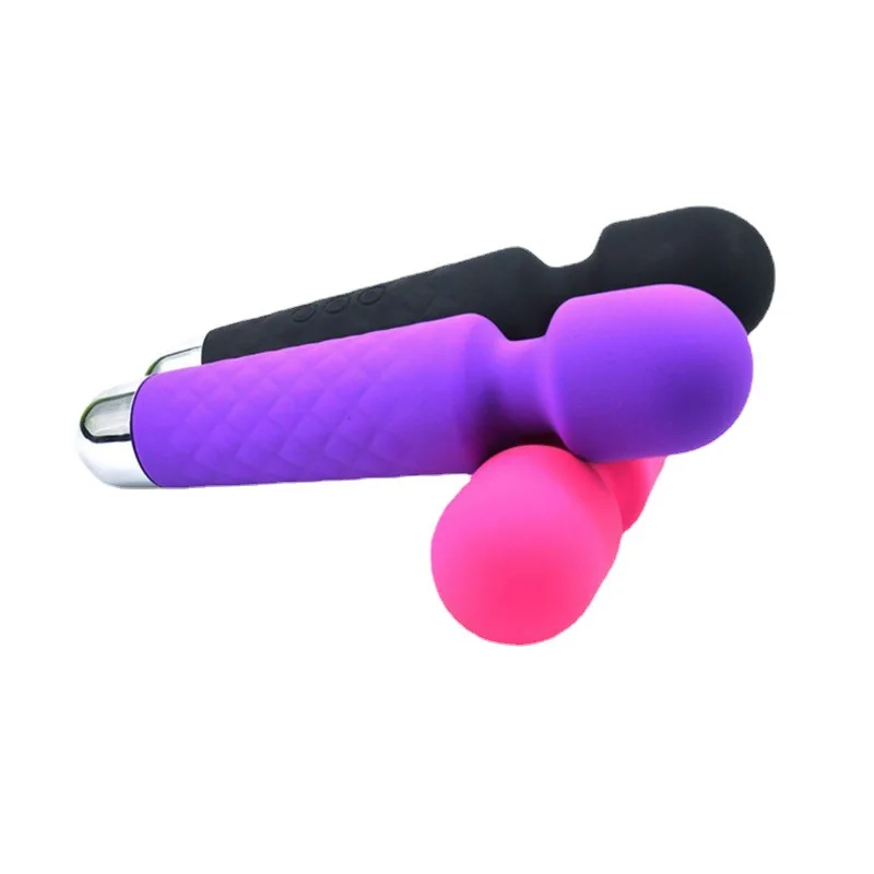 أنثى الاستمناء هزاز USB شحن AV مدلك هزاز الاباحية اللعب الإناث الكبار المنتجات