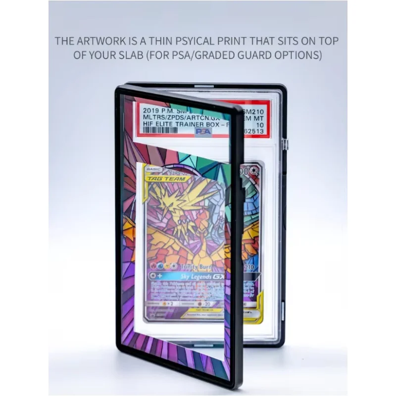 Psyduck Charizard Slowpoke Zapdos Articuno Rapidash Blastoise Acrylic Extended Art for Psa Case Card Display Rack Excluding Card view 5