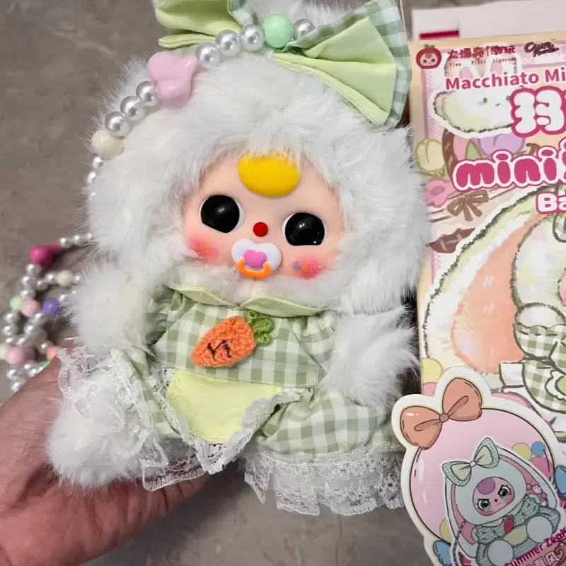 

Original Baby Three Macchiato Mini Rabbit Bag Series Plush Vinyl Blind Box Fashion Bag Doll Collectible Trendy Toys Xmas Gift