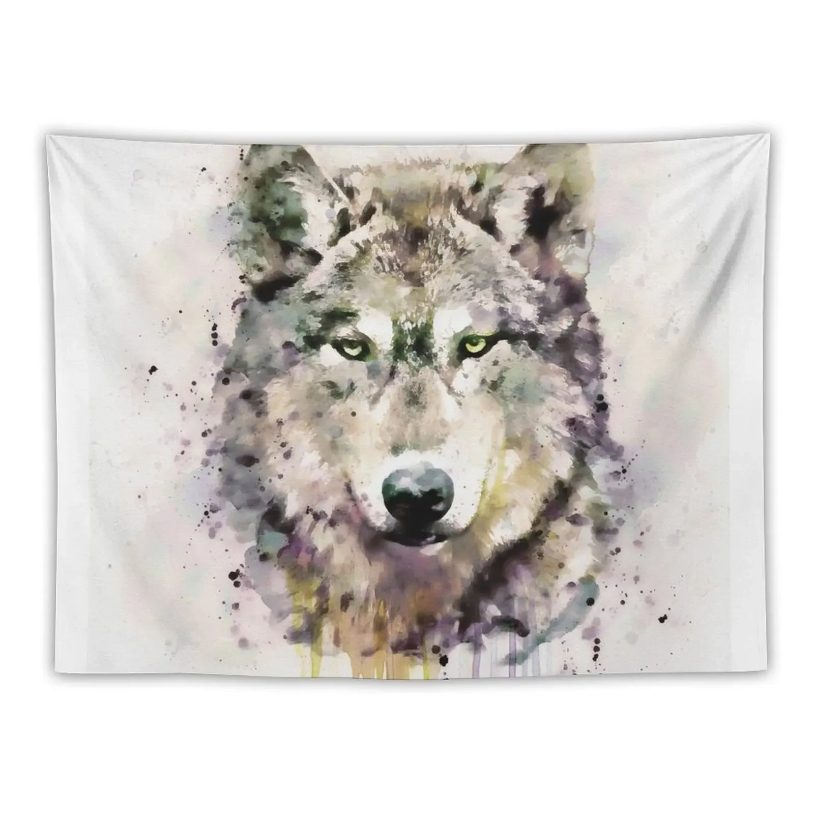 Wolf Head Tapestry Home Decorating Room Decorator Room Decor Aesthetic Room Aesthetic Decor Tapestry