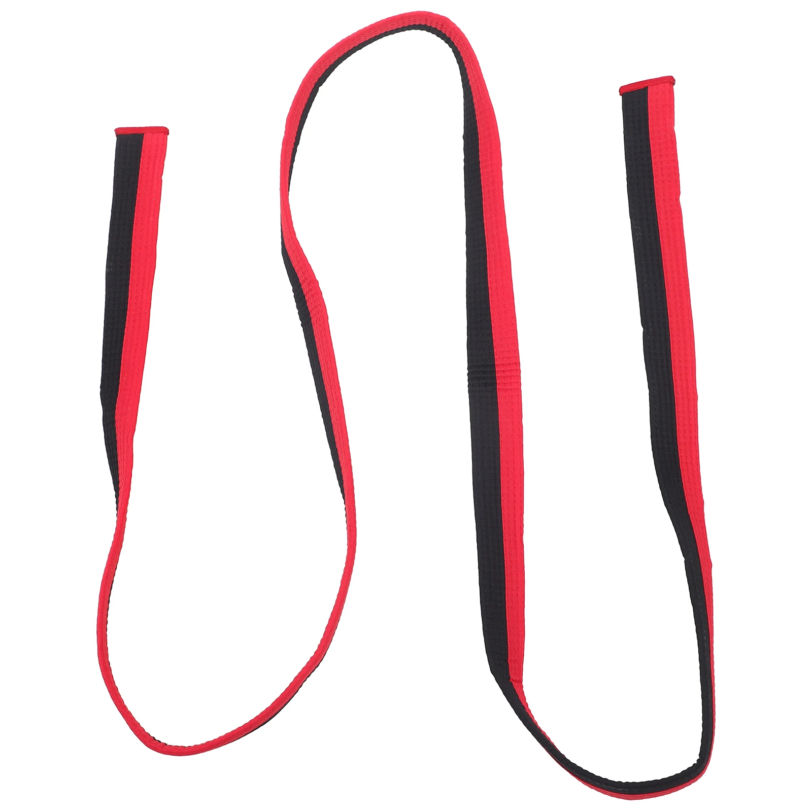 

Taekwondo Belt Cotton Taekwondo Wrist Wrap Martial Karate Costume Black Red 240cm Lightweight Durable Fits Most