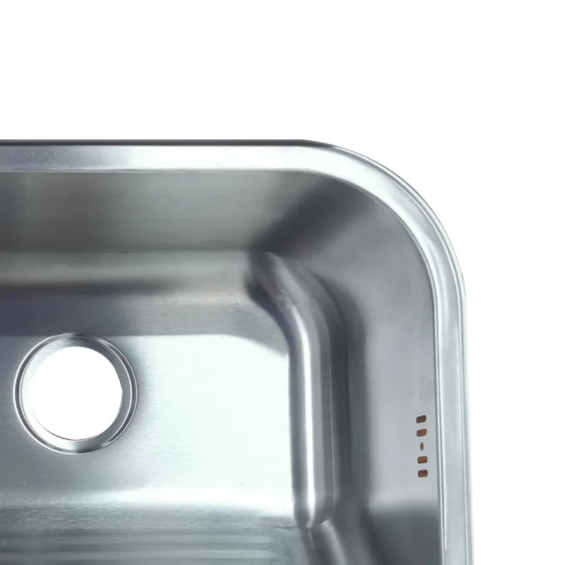 5545 4444 4337 Kitchen Stainless Steel Stretch Laundry Basin Single Slot, Vegetable Basin