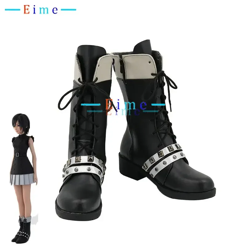 Xion Cosplay Shoes Anime KH3 Cosplay Props PU Leather Shoes Halloween Carnival Boots Custom Made