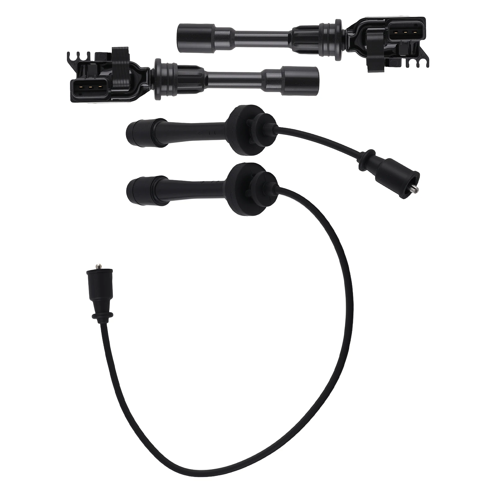 

Ignition Coil + Wire Pack for Mazda Protege Protege5 2002-2003 2.0L UF407
