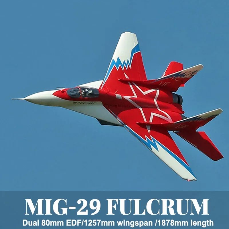 

Freewing Mig-29 Fulcrum Twin 80mm EDF Jet model plane aircraft hobby Fixed Wing RC Airplane