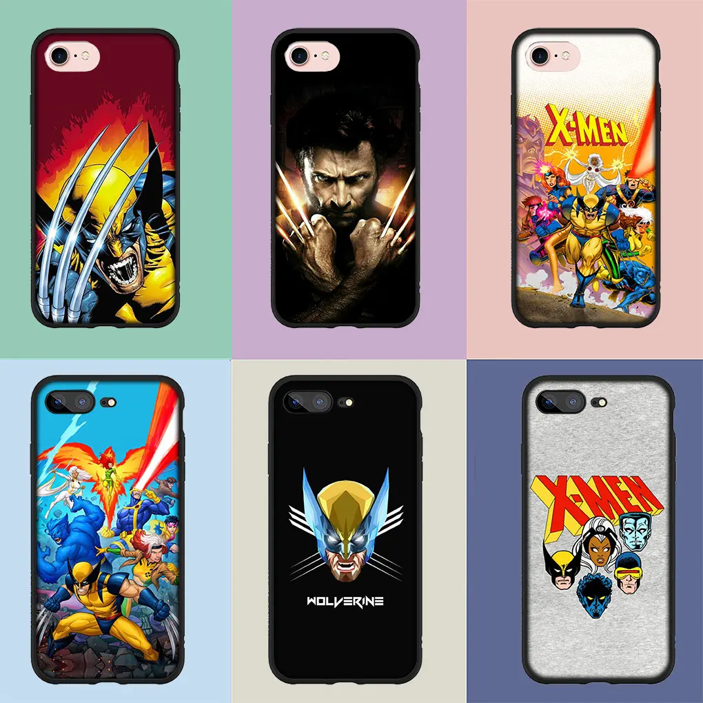 Marvel X Men Xmen Superhero Wolverine Cover Phone Casing for Apple iPhone 16 15 14 13 12 11 Pro Max 6 6s Plus + SE 16+ Case