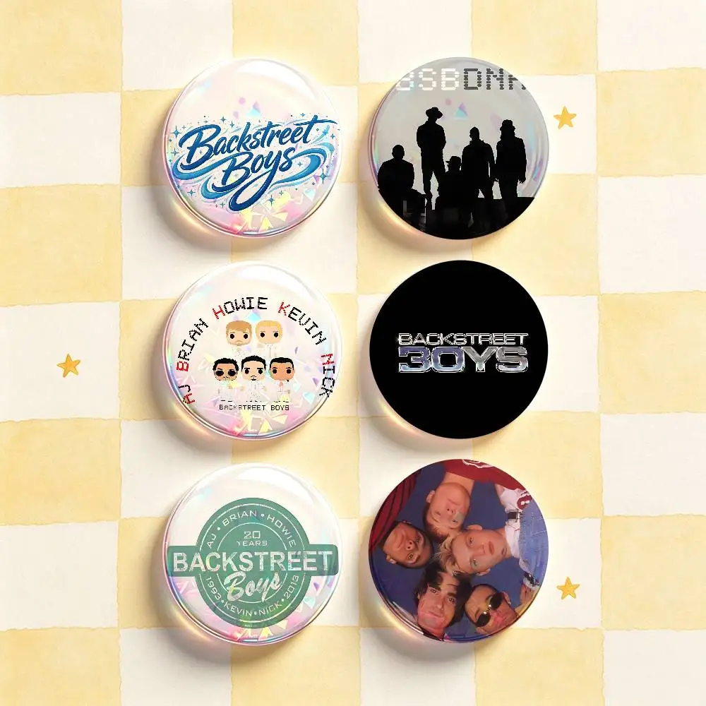 B-Backstreet B-Boys BSB Badges 25 32 44 58 75 mm Round Customizable Wholesale Fan goods Self-made fan freebies