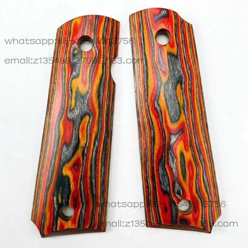 1911 Accessories Modified 1911Grips Wood Handle Factory Direct Sales Spot Quick Delivery
