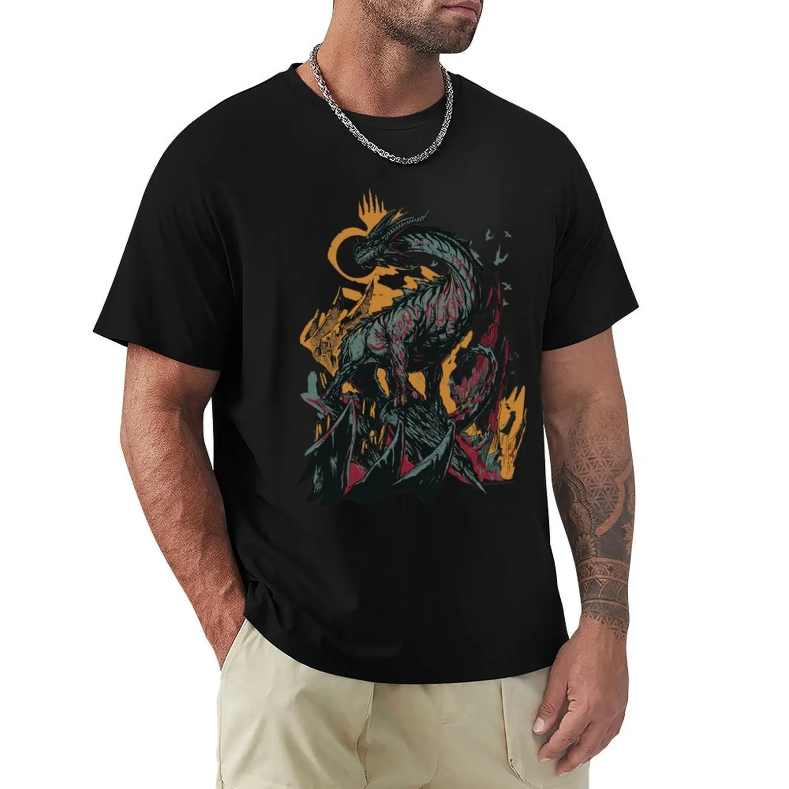 

Magic The Gathering Cloudpiercer T-Shirt customs design your own vintage mens t shirts top quality