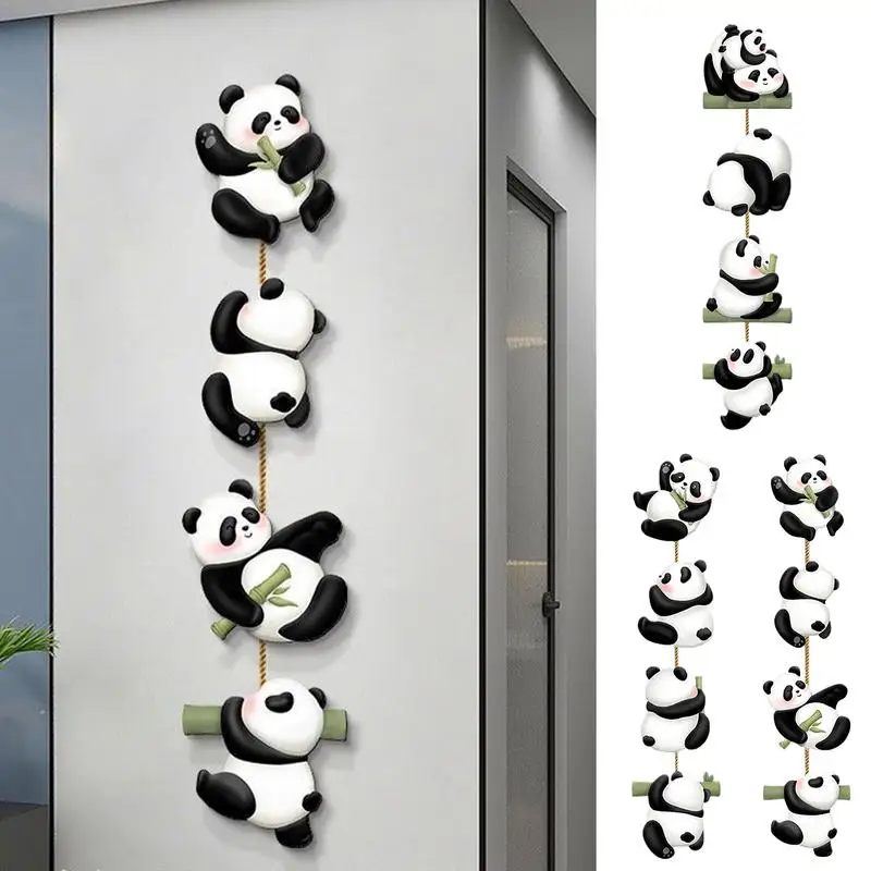 

Wall Painting For Living Room Creative Frameless Cute Wall Art Panda Wall Ornament Porch Decoration Painting Bedroom Hangings