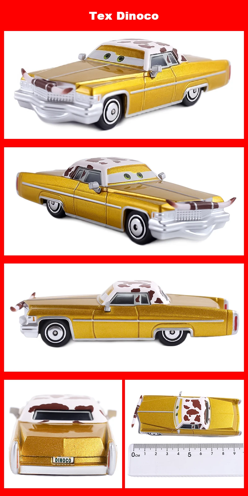 Cars 3 Vergoldetes Feuerwehrauto, Lightning McQueen, Luigi, Guido, Rennspielzeug, 1:55 Metall-Druckguss-Legierungsautos, Spielzeug, Geburtstagsgeschenke – Detail 30