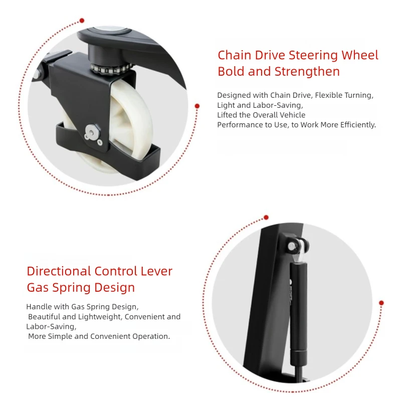 Nova fábrica levantador de tambor elétrico tambor de óleo elétrico empilhadeira porter levantador