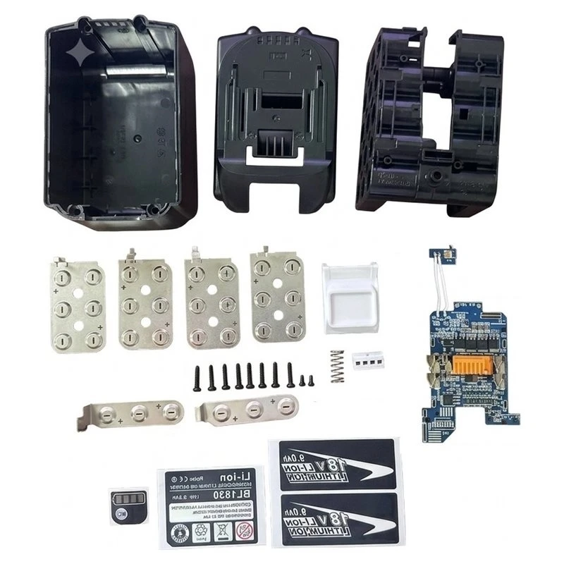 Protective Board For Makita 18V Lithium Battery- BL1890 Case Material 15 X 18650-ABFT