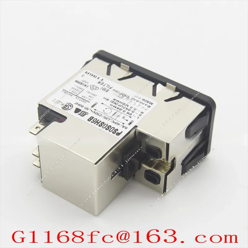 PS0S0SH6B Filter 6A Low Leakage Current Amplifier Audio Power Supply Dual Insurance