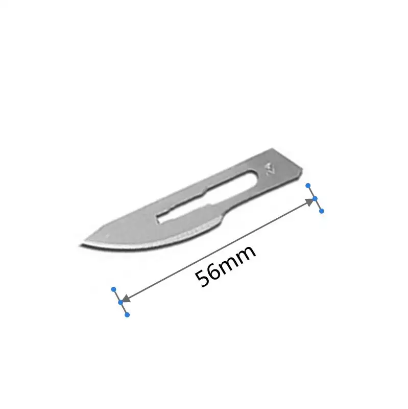 10 pz 24 # coltelli bisturi multifunzione lame lama di ricambio per intaglio del legno per utensile da taglio fai da te riparazione PCB animale