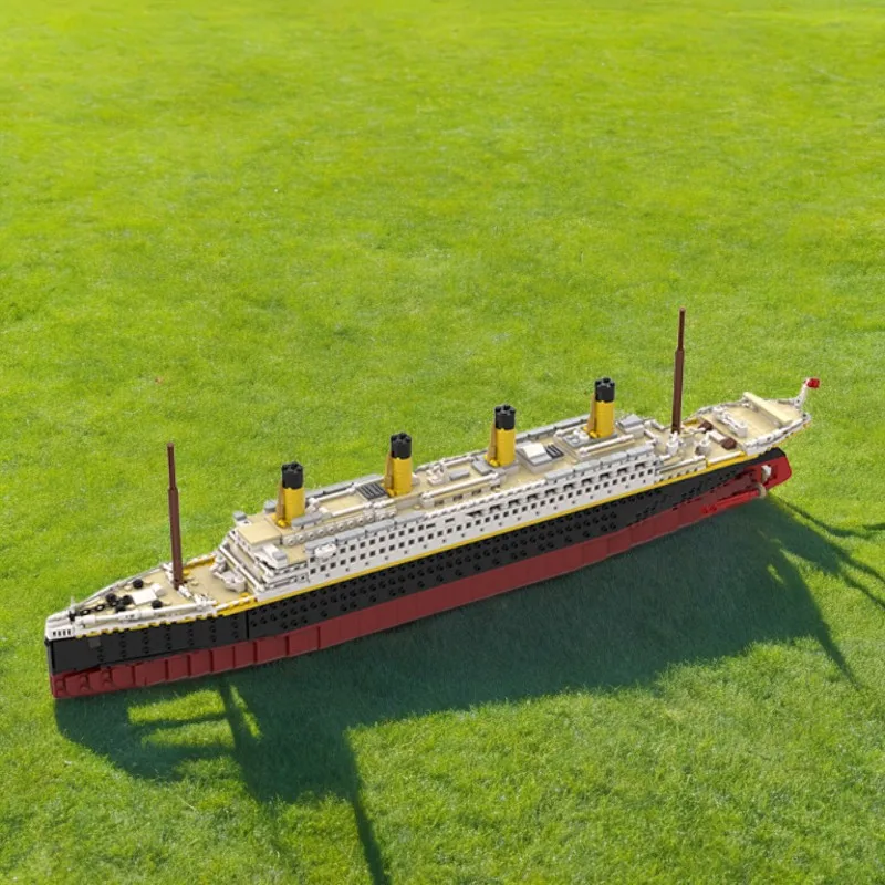 

2439 шт. MOC RMS Titanic 1:400 британская роскошная модель вкладыша на день рождения креативный подарок DIY строительные блоки игрушка