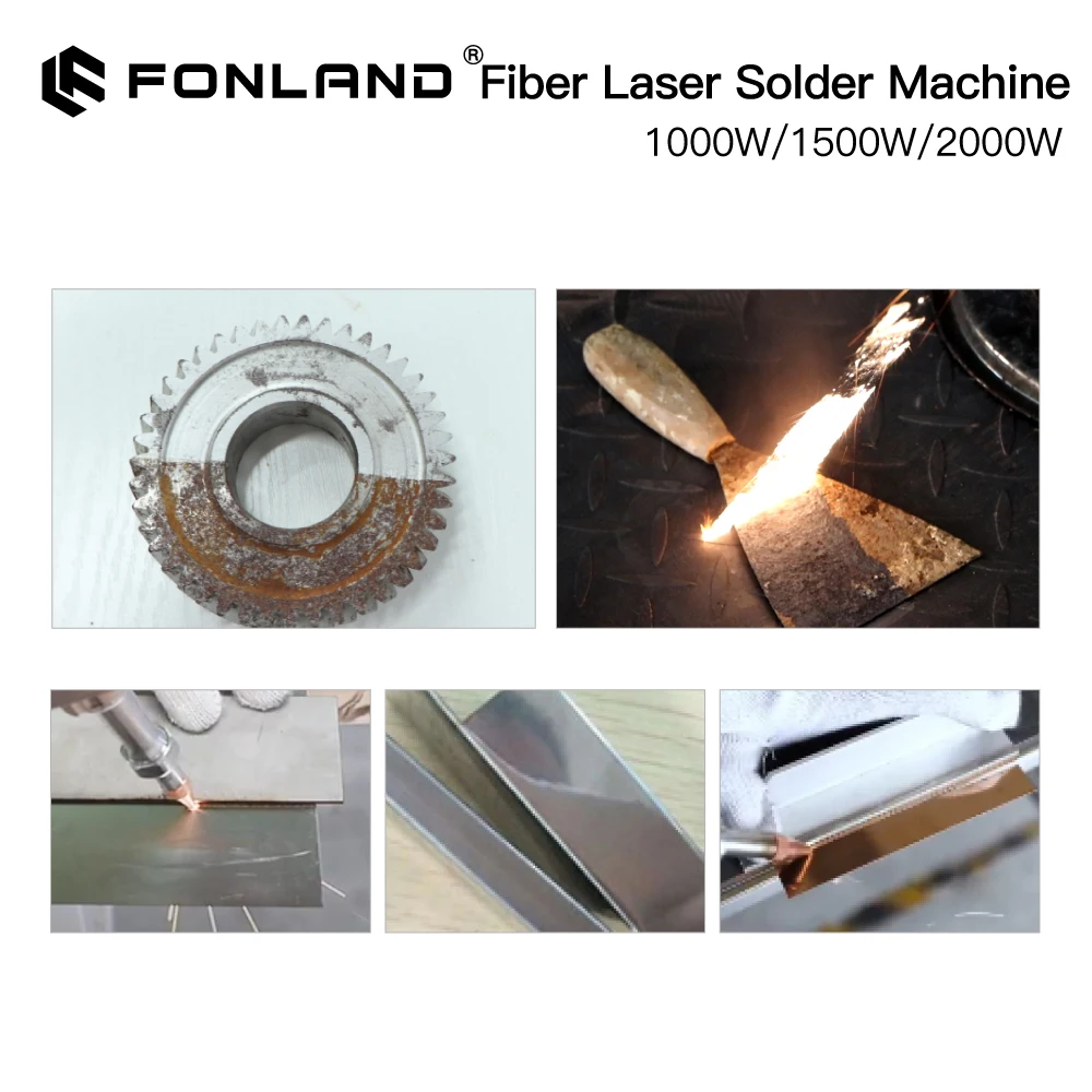 Fonland Fiber Laser Welding Solder Machine Mini Powerful 1000/1500/2000W Carbon Steel Aluminum Stainless Laser Cutting Machine