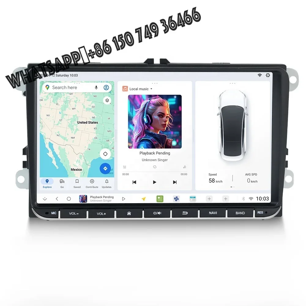 New Multimedia Stereo 2Din WIFI GPS MEKEDE DUDU7 Android Car Video Radio DVD Player for Universal VW 9INCH USB FM RDS with Key