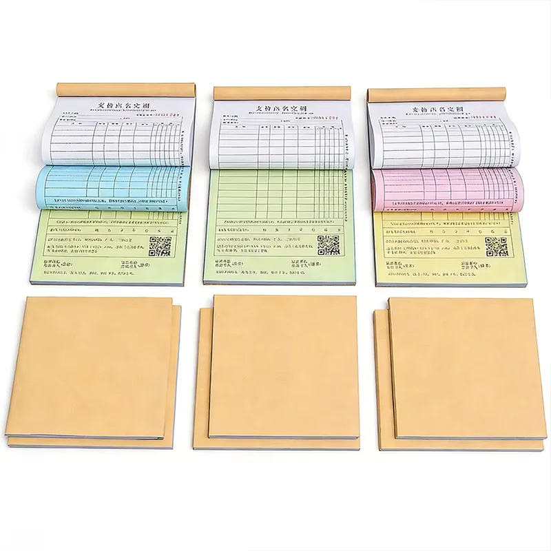 2 Packs Custom A5 A4 Delivery Slip Billing Book Carbonless Bill Sales Order Receipt Books Printing - view 2