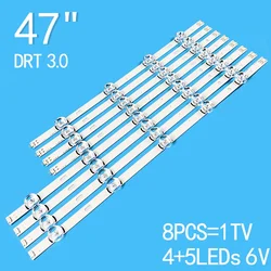 New TV Backlight led strip For LG 47LB5600 47LB6500 47LB5800 47LB6500LED 3.0 47