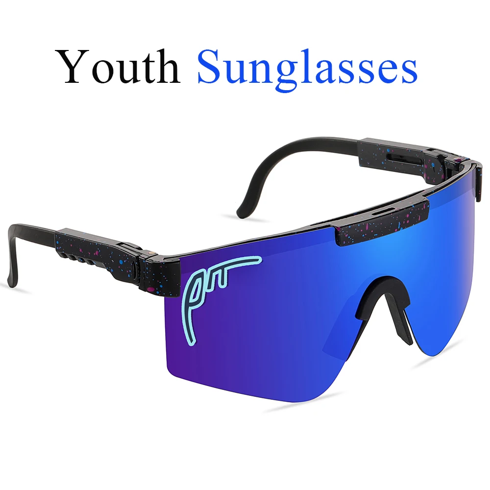 PIT Viper Outdoor Youth Sunglasses UV400 Men Women Cycling MTB Sport Goggles Bike Bicycle Hinking Eyewear Festival Without Box