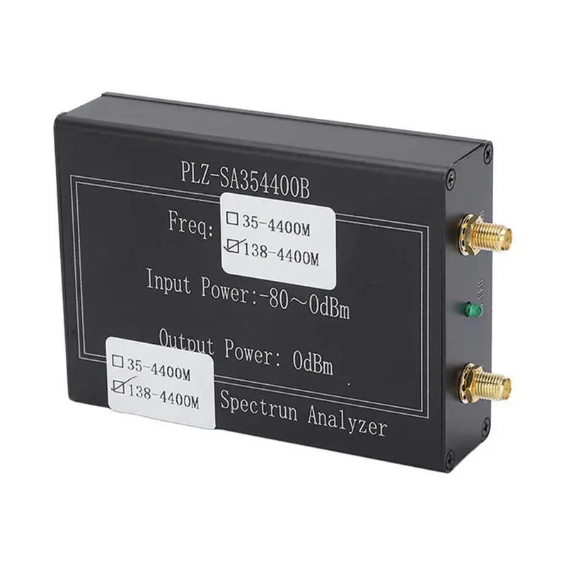 (WSFS) 138-4400MHz Portable Spectrum Frequency Analyzer Simple Operation Touch Control 4 Mode Handheld Spectrum Analyzer