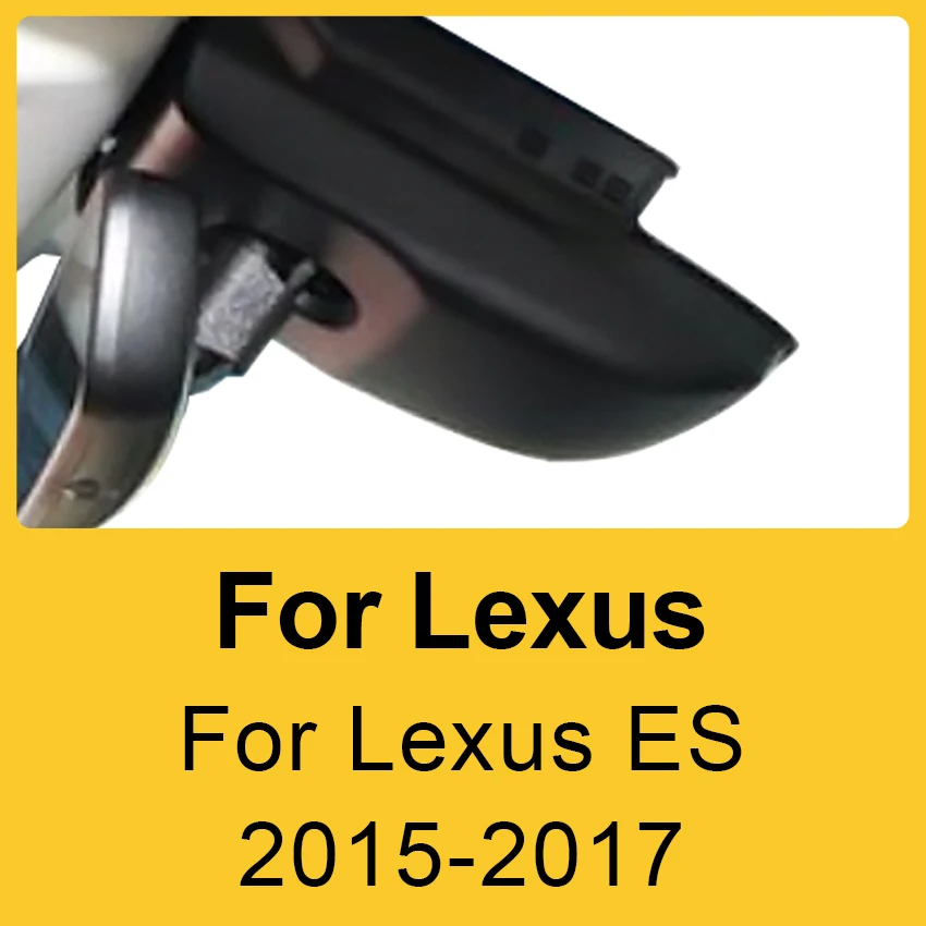 4K Plug And Play For Lexus ES 2015 2016 2017 Car WiFi APP Monitor Dashcam DVR Driving Video Recorder Dash Cam Camera