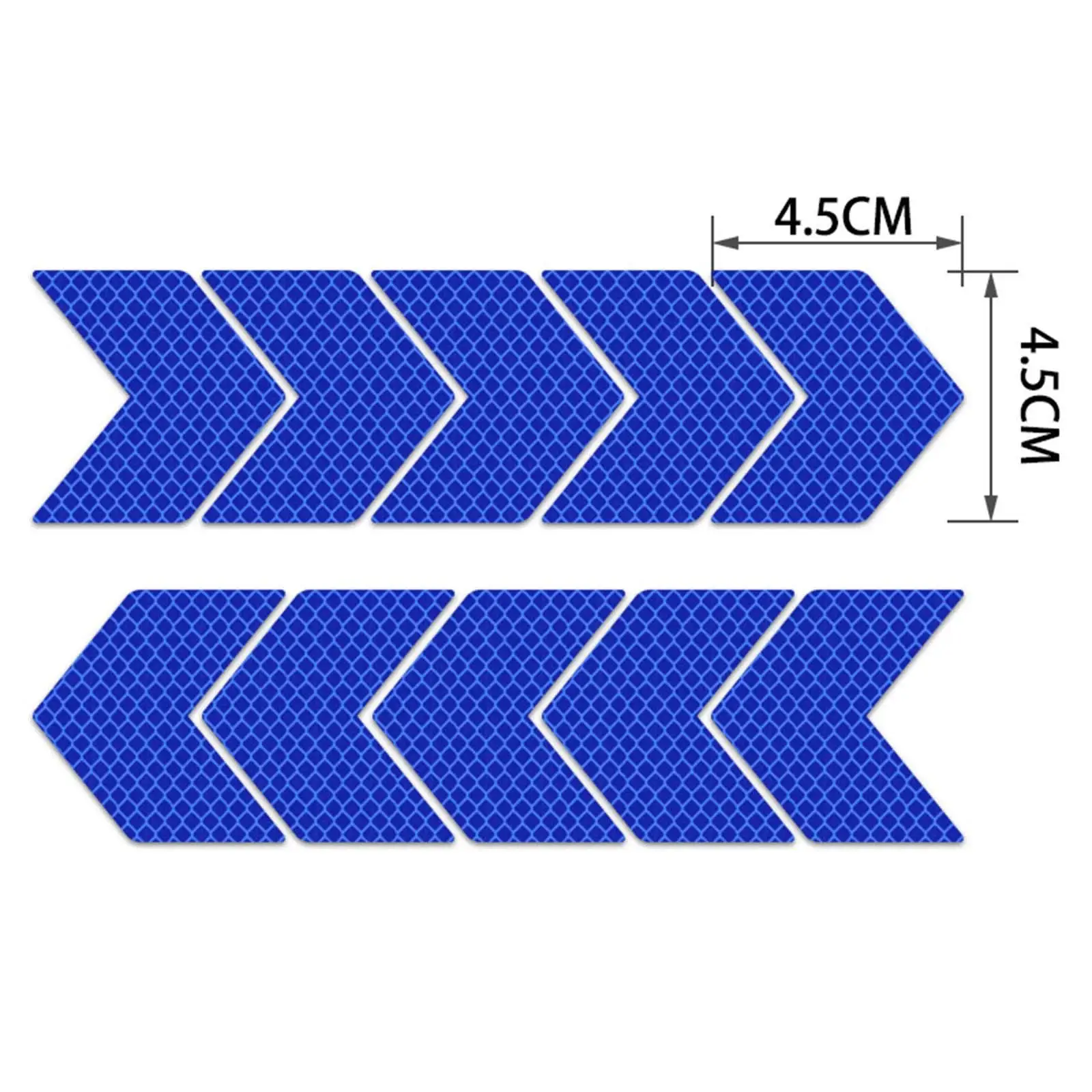 10x Universal Arrow สติกเกอร์สะท้อนแสงการมองเห็นสูงอุปกรณ์เสริมสําหรับ