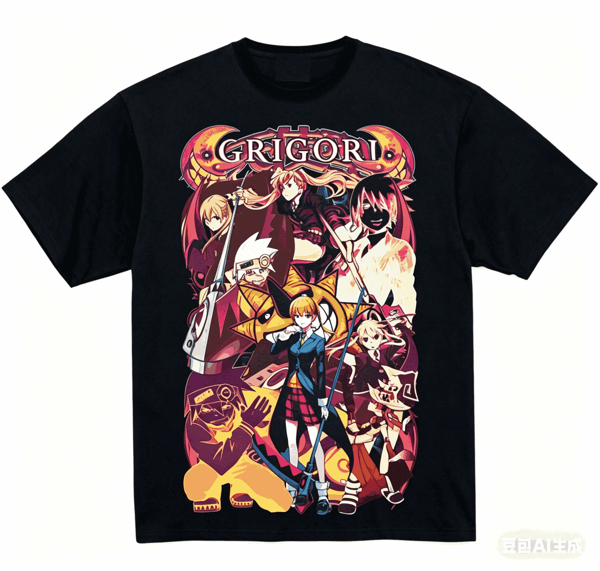 Soul Eater Cotton T-shirt 2026 New Model shirt personality Clothes Year round clothing Short Sleeves Classic high quality soft
