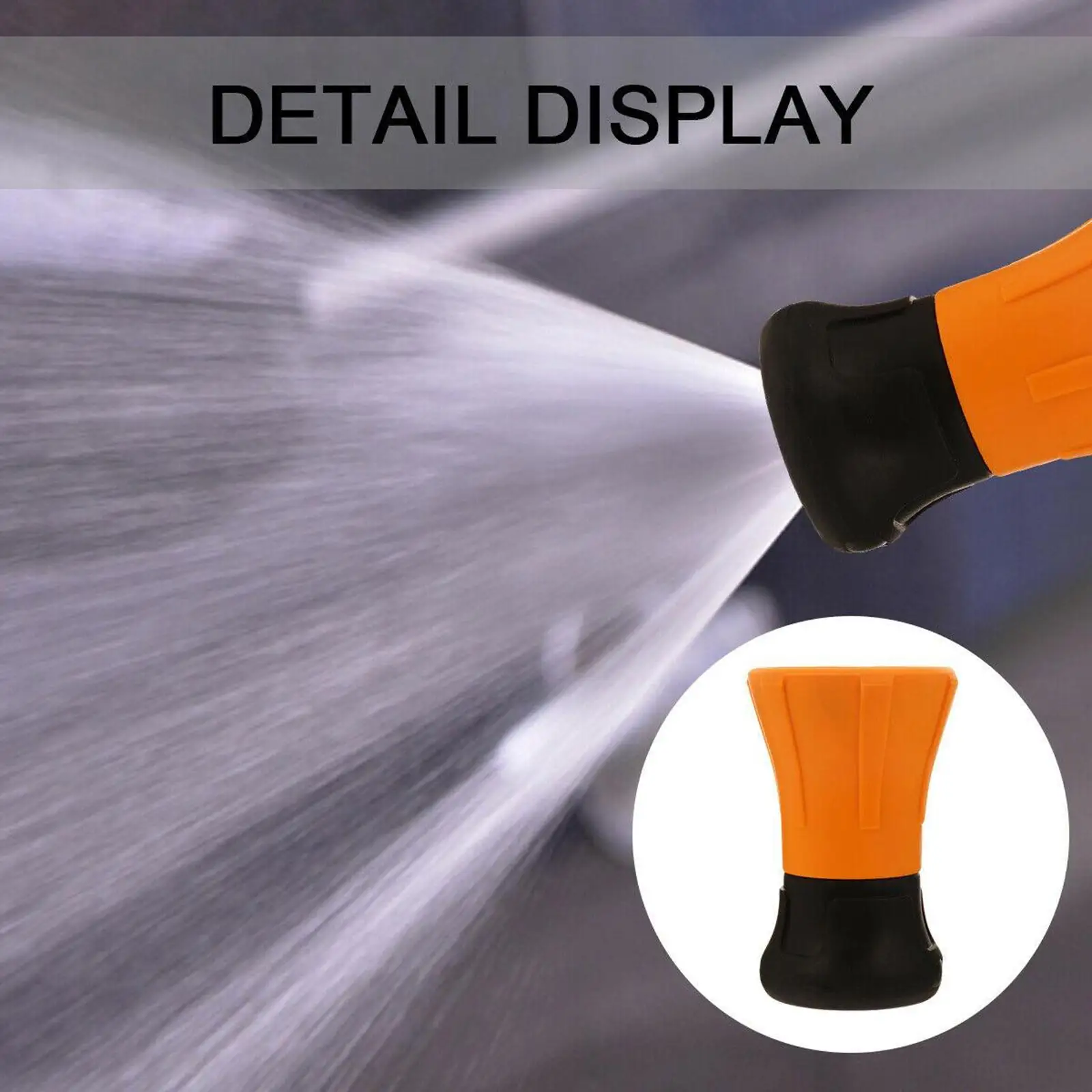 Garden Hose Sprayers Nozzles Zinc Alloy High Pressure Water for Yard Irrigation and Car Detailing