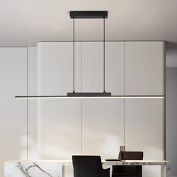 Pendant Light Modern Simple Dining Room Light For Wall Kitchen Long Chandelier Living Room Pendant Lamp Home Decoration Lighting