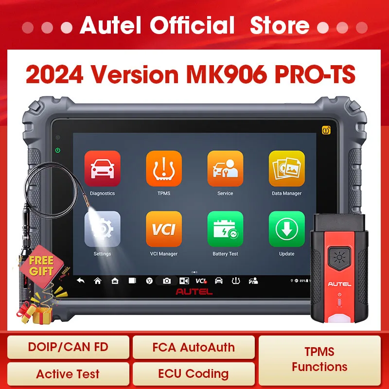 

Car Diagnosis Autel MaxiCOM MK906 Pro-TS Complete TPMS Auto Diagnostic Scanner KEY Coding Tool Upgrade MS906BT/MS906TS