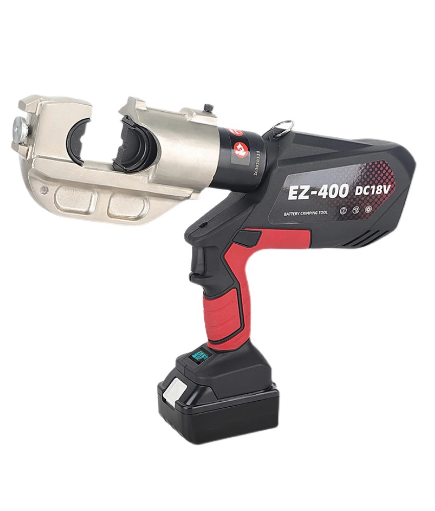 EZ-300/400 Electro-hydraulic Pliers,Cordless Crimping Tool for Copper Aluminum Terminals,Efficient Cable Wire Pressing Equipment
