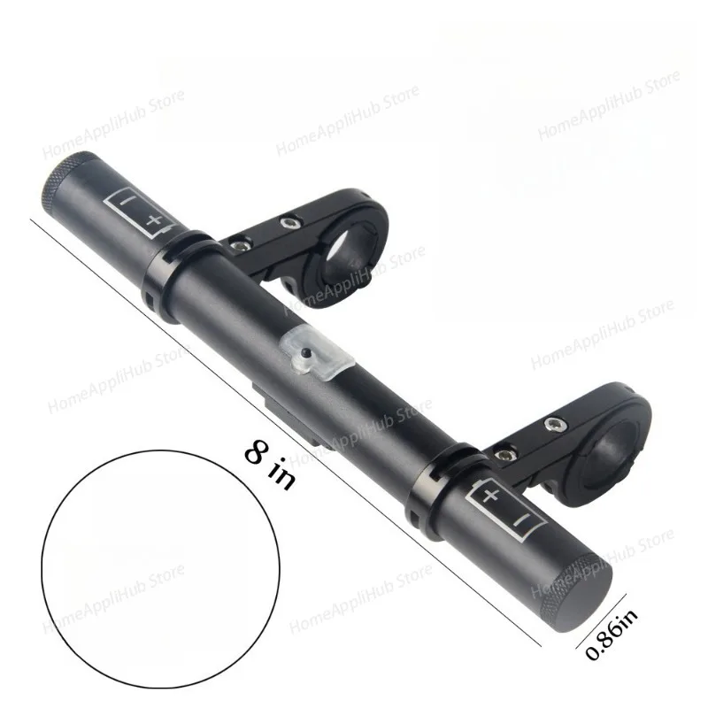 Bicycle handlebar expansion frame,extension frame,lamp, flashlight stand,clamp,cycling equipment,usb can be used as a power bank