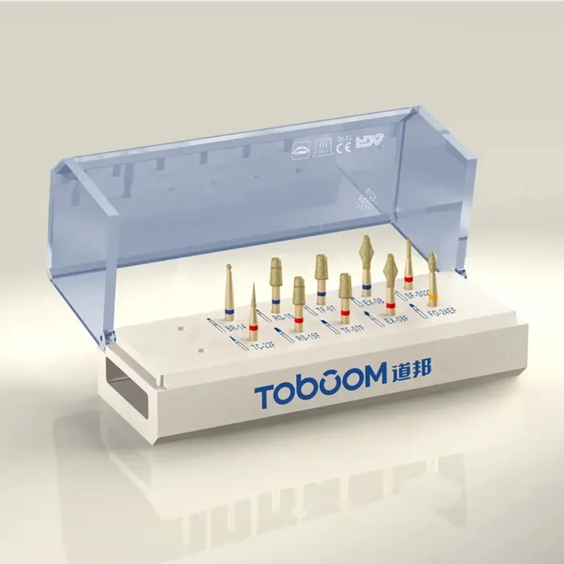 Tandheelkundige Pulpotomie Toegang Open Pulp Holte Bur Kit Voorbereiding Fg Bur