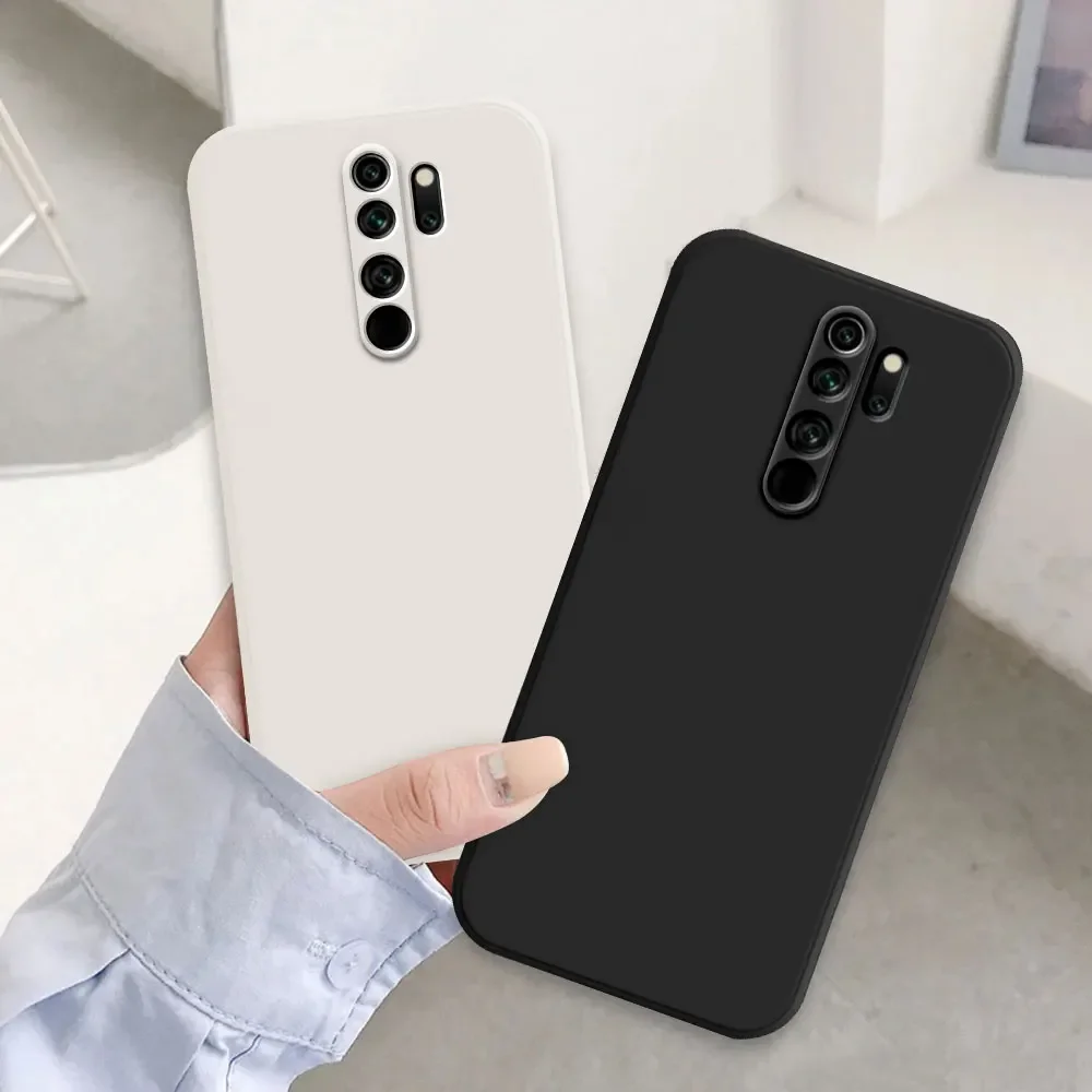 Dla Xiaomi Redmi Note 8 9 7 5 Pro 7S 8T 9S 9T etui odporne na wstrząsy miękkie silikonowe etui na telefon Coque etui ochronne etui na tył Fundas