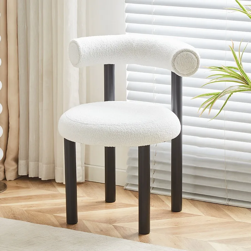 

Light luxury makeup chair girls bedroom modern dresser chai senior Internet celebrity designer manicure makeup stool