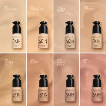 Focallure Base Face Liquid Foundation Cream Full Coverage Concealer Oil-Control Hydratační Foundation Cream Make-up pro ženy 10 nejlepší prodej focallure make-up - №2