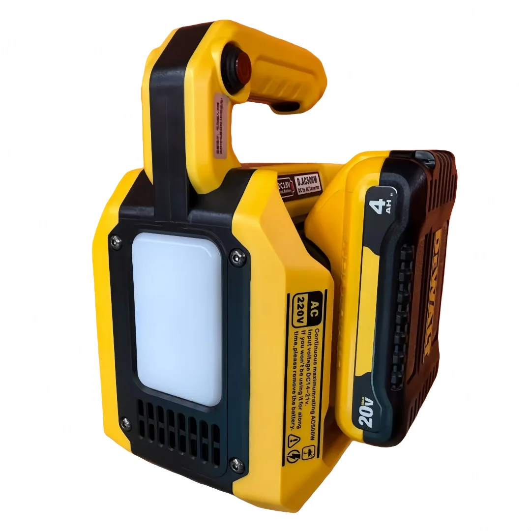 لبطارية ديوالت 20 فولت 14-21 فولت تيار مستمر إلى تيار متردد 220 فولت 500 وات عاكس طاقة ذكي USB محول جهد السيارة تعديل موجة جيبية #1