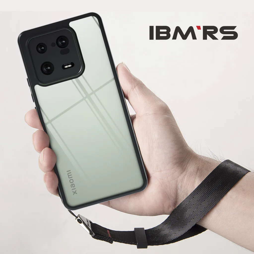 

IBMRS for xiaomi 13 pro case ,camouflage Shockproof transparent Phone Case(Comes with wrist strap)