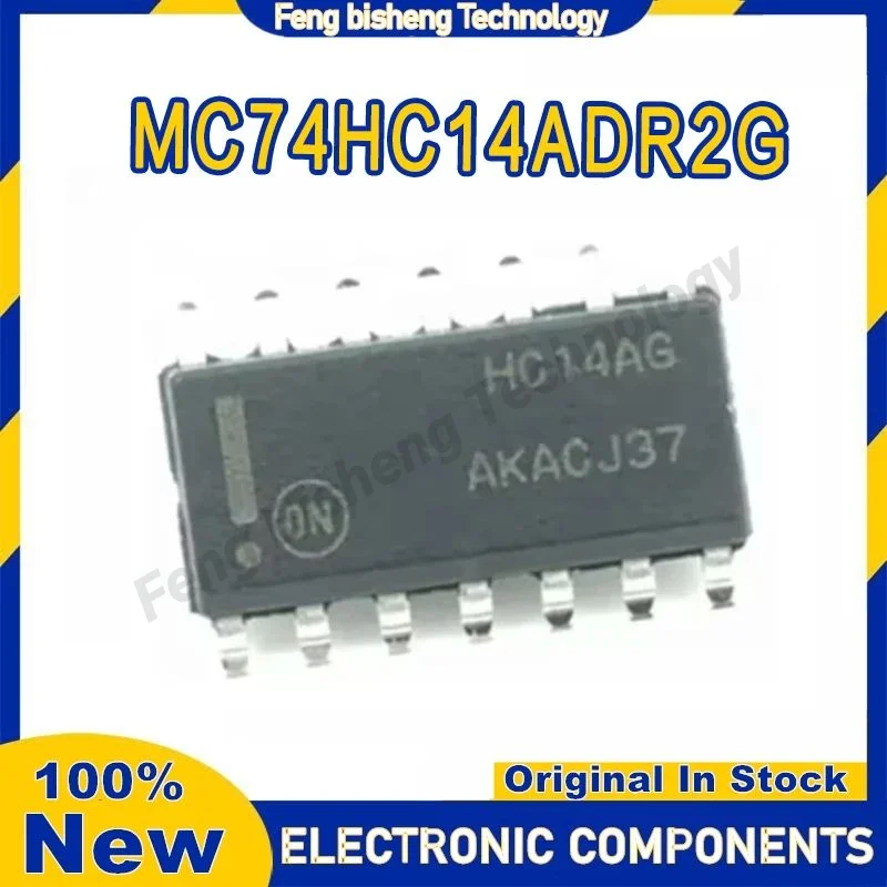 10 Uds MC74HC14ADR2G 74HC14ADR2G HC14AG MC74HC14ADR MC74HC14 MC74 MC IC Chip SOP8 inversor hexagonal con entrada de gatillo Schmitt