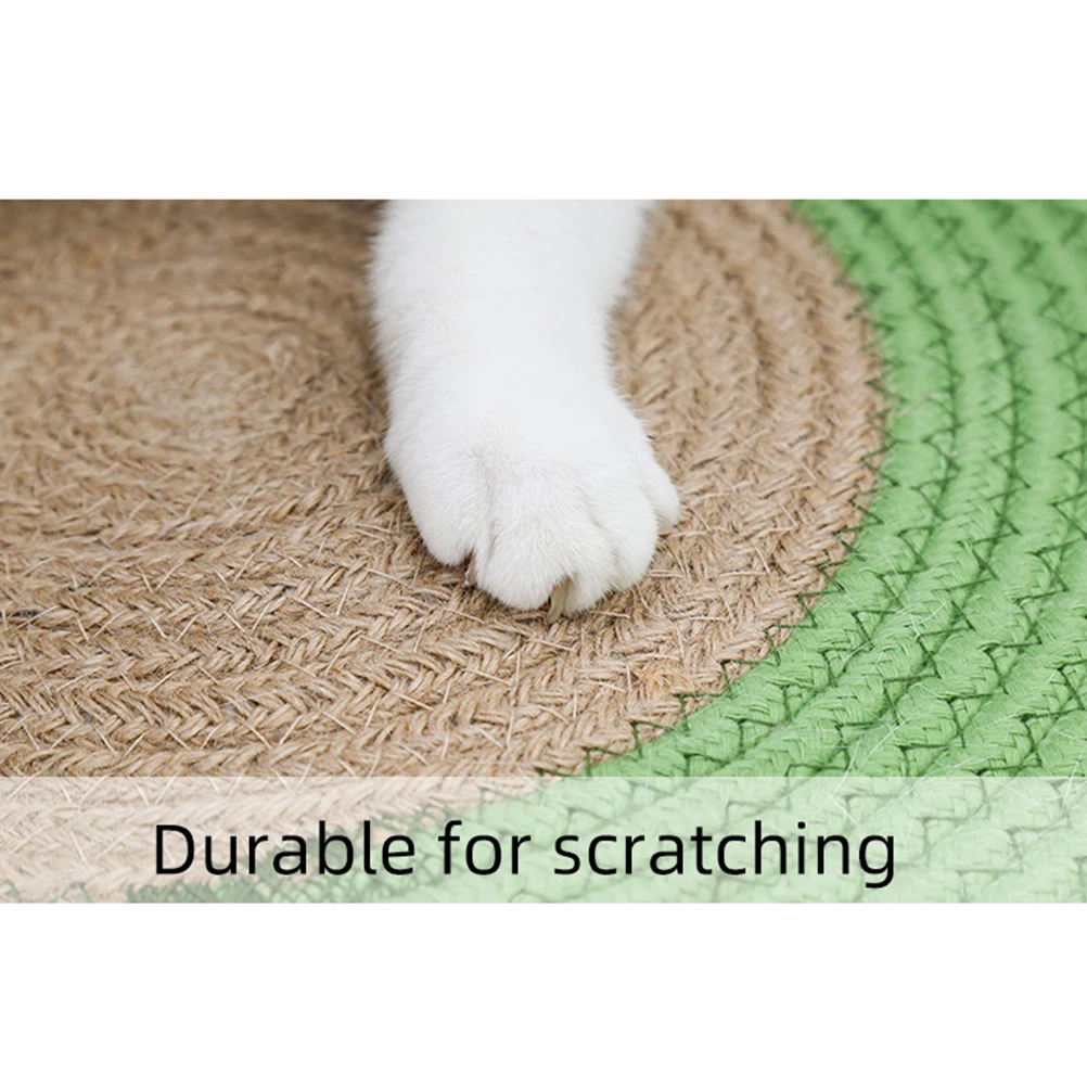 

Sleeping Claw-grinding Cat Pad Scratching for Indoor Woven Scratcher Mat Fabric
