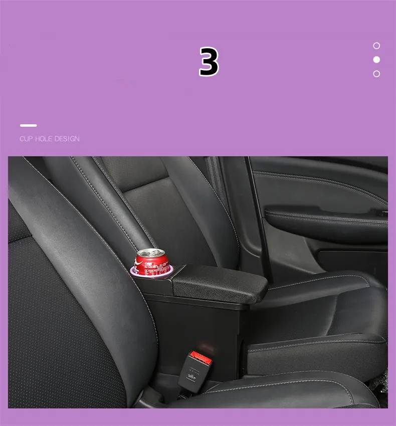 Für Leapmotor T03 Armlehnenbox für Leapmotor T03 Auto-Armlehne 2020-2026 Zentrale Aufbewahrungsbox Getränkehalter Auto-Zubehörteile – Detail 7