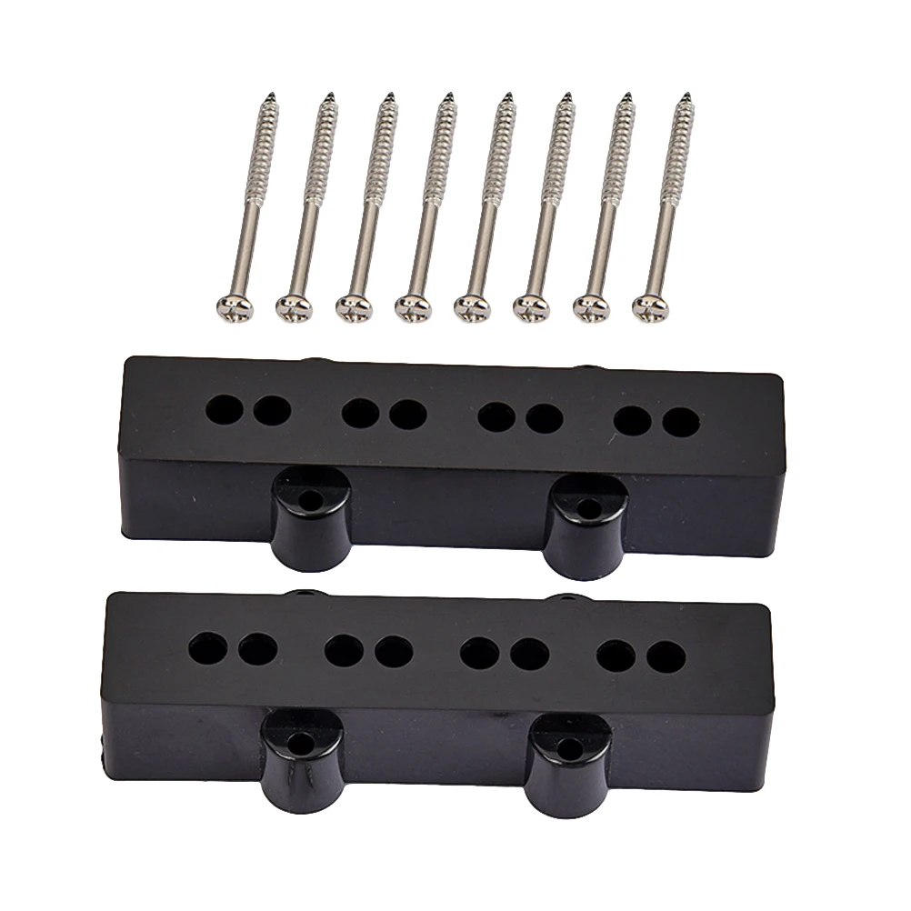 

2Pcs Pickup Cover Plastic Humbucker Electric Guitar Accessory 8Holes AntiRust StainResistant Lightweight Durable