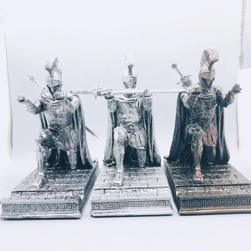 

Новая ручка Executive Knight со шлемом, бронзовая статуя, ручка, доспехи, римский рыцарь, держатель для ручки на коленях, держатель для мобильного телефона