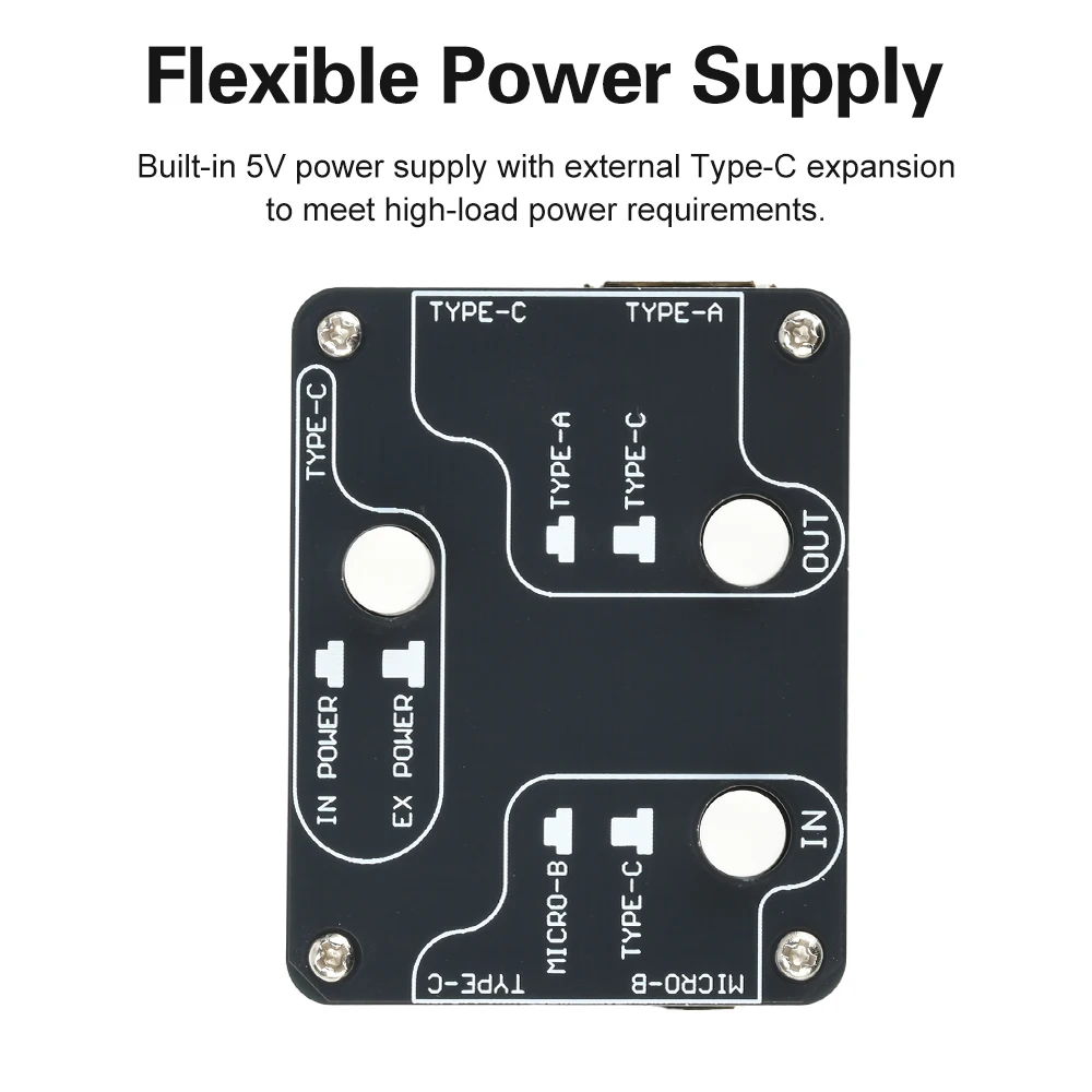 U8Pro USB 2.0 Isolator High-Speed Isolation Module 480Mbps Audio Noise Filter with 1500VDC Protection Plug-and-Play DAC Decoders