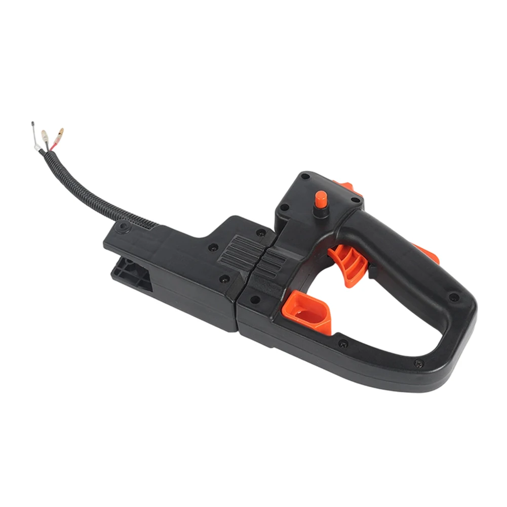 Nylon Rear Handle with Switch for Dual Blade Hedge Trimmers Engineered for Improved User Control and Efficiency