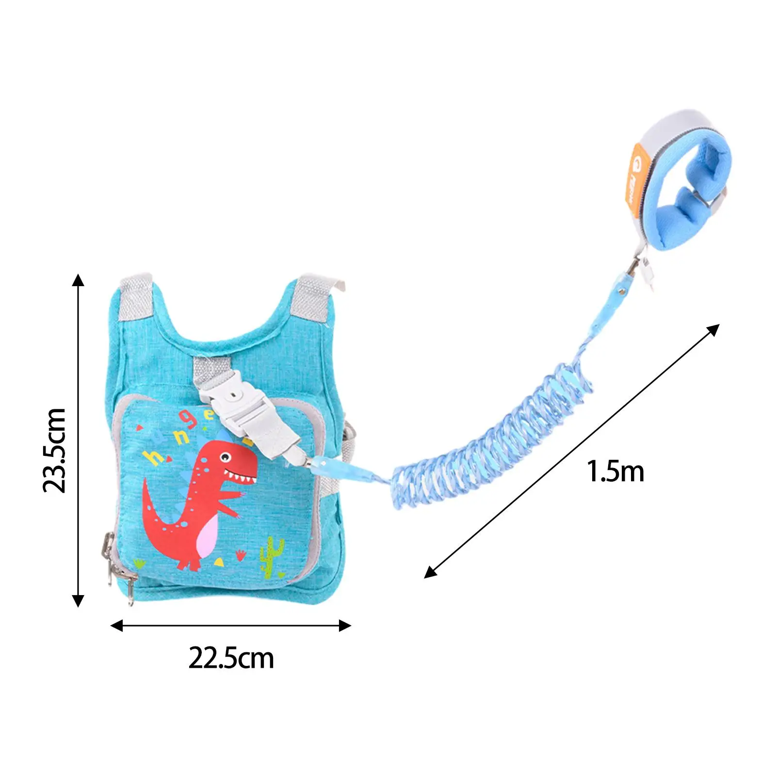 Anti Lost Wristband Comfortable Child Walking Strap Children Wrist Traction Rope for Walking Outdoor Shopping Travel Kids