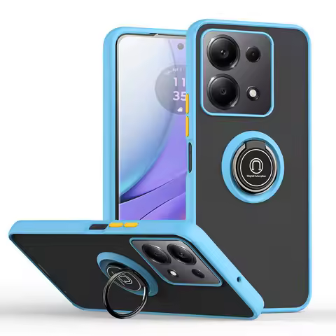 Rotatable bracket case for POCO M6 Pro F5 Pro POCO C65 X5 Pro M5 F4 X4 GT X4 Pro M4 Pro F3 X3 GT M3 X3 NFC Ring Car Holder Cover