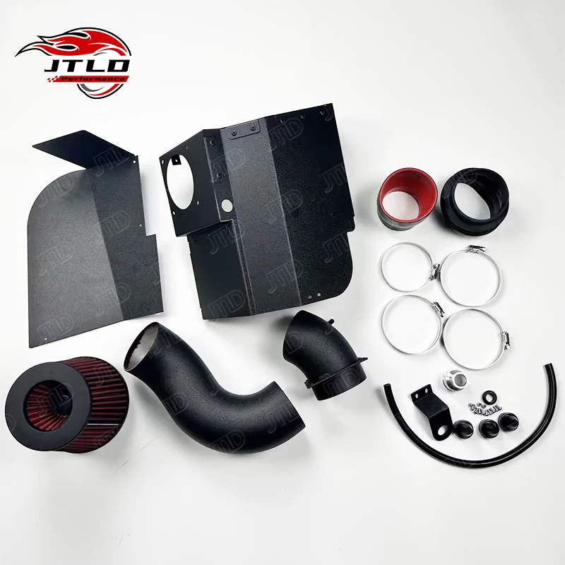 High Flow Air Intake Filter Kit For MK8 GTI 2.0T EA888 Evo4 - Aluminum Cold Shield Design Also Fits A3 8Y Audi A 2020+